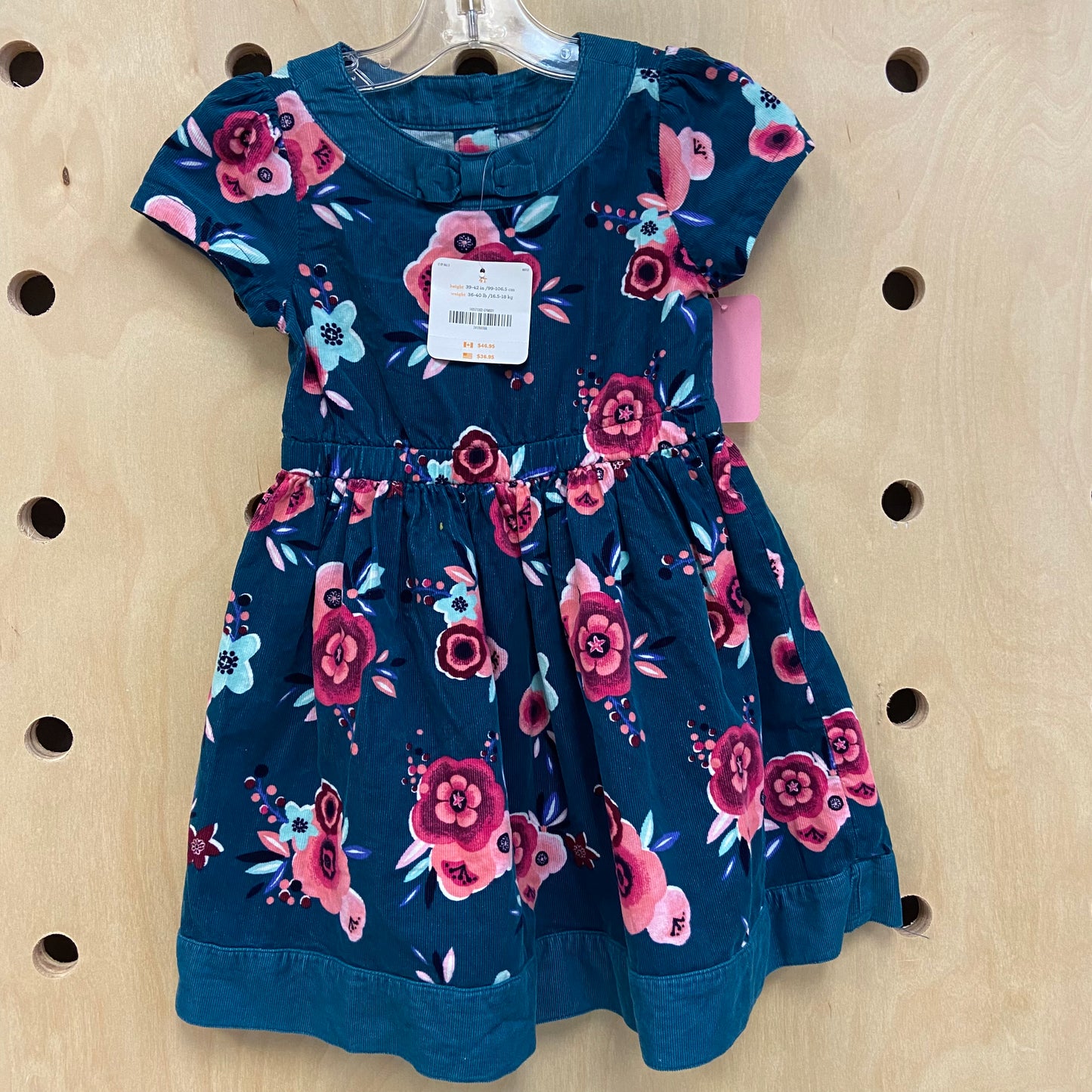 Teal Floral Dress NEW!