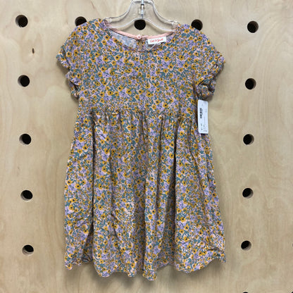 Yellow Floral Dress