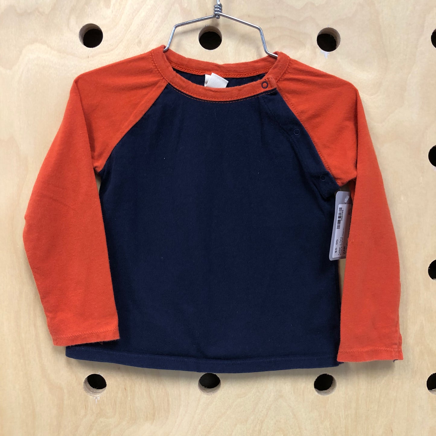 Blue & Orange Raglan