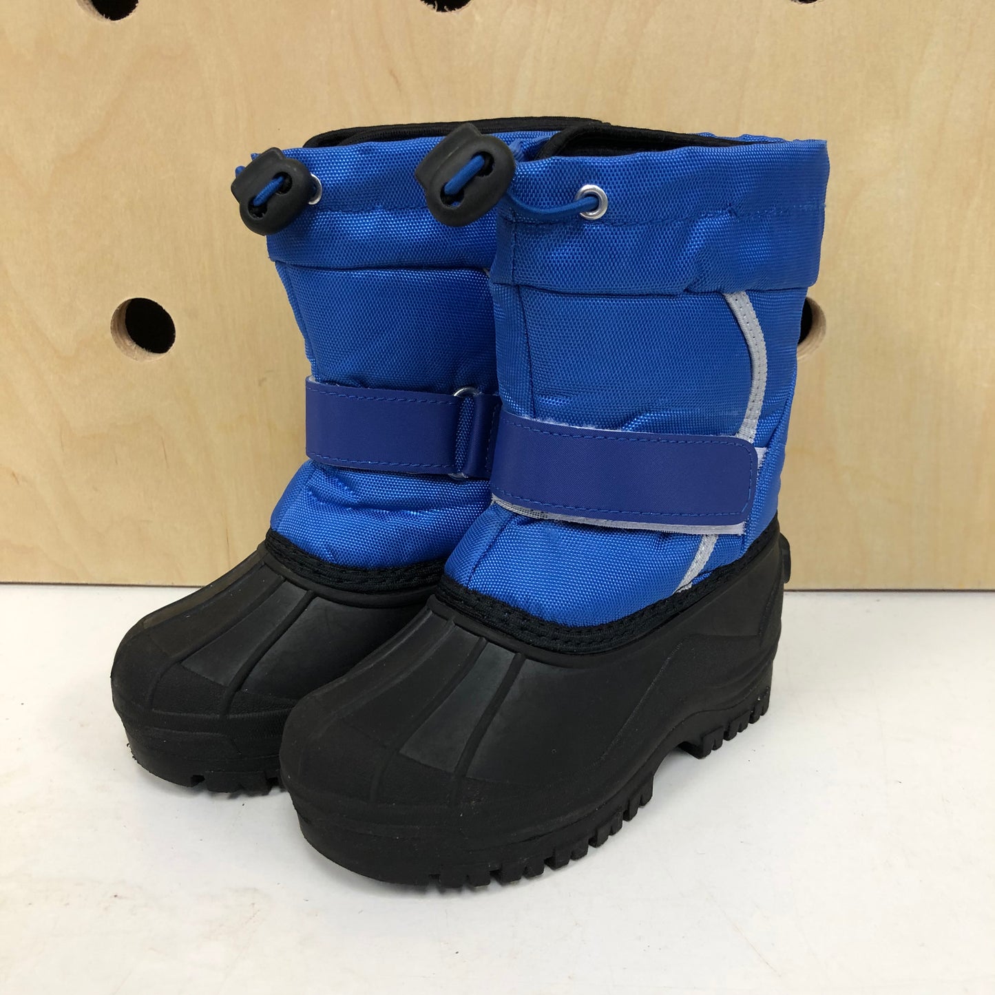 Blue + Black Snow Boots