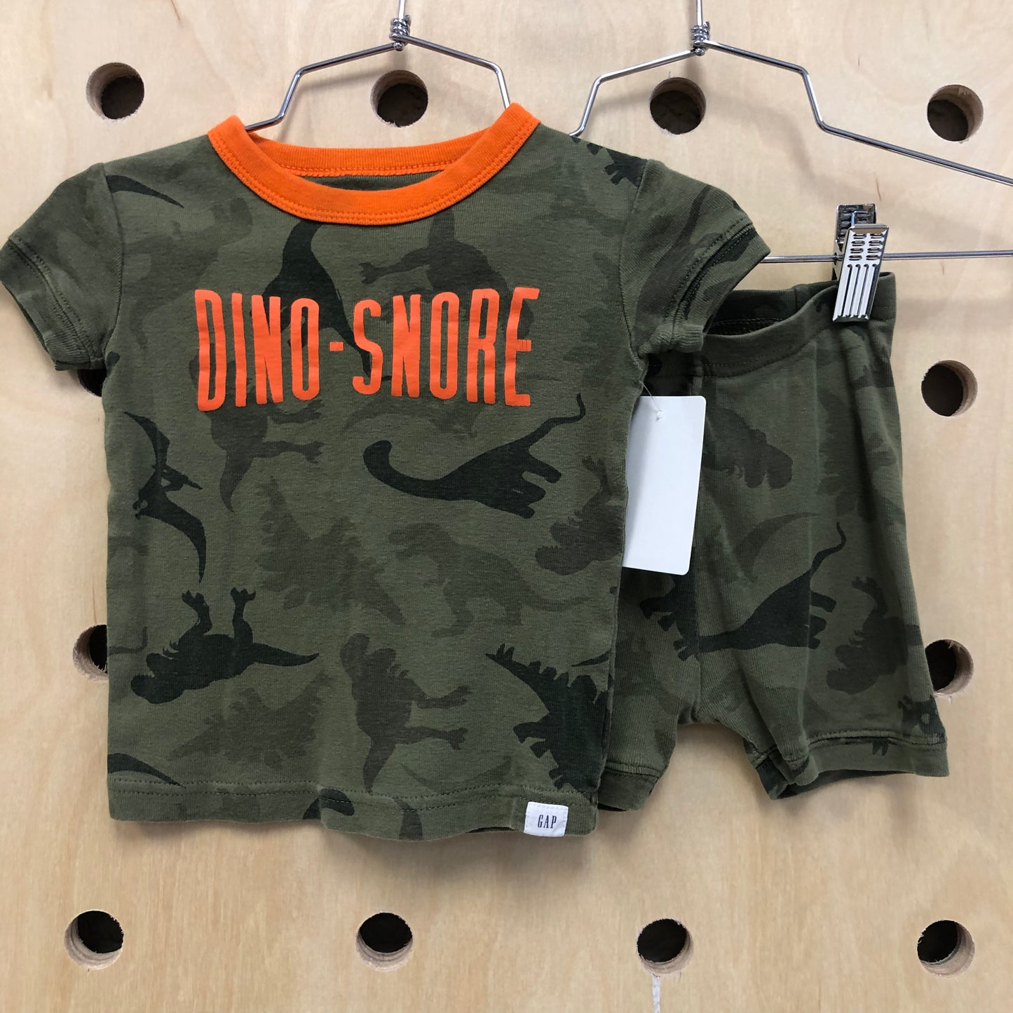 Camo Dino-Snore Pajamas