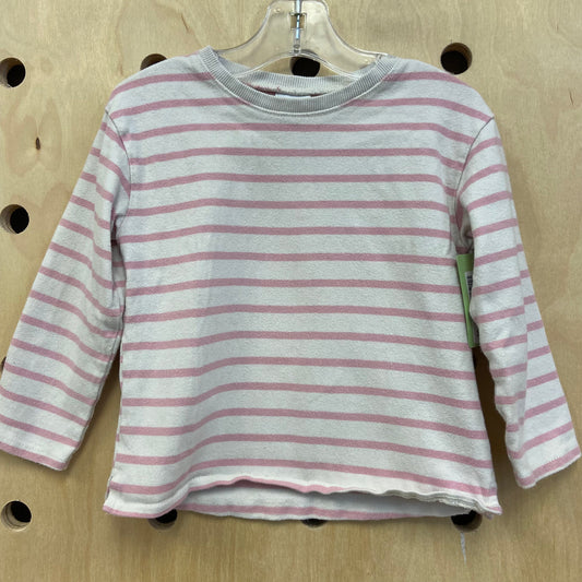 Pink Striped Top
