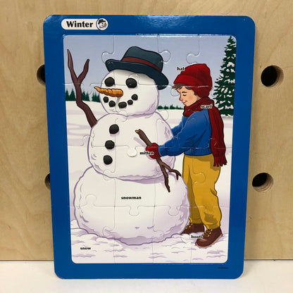 Seasons Puzzle Set