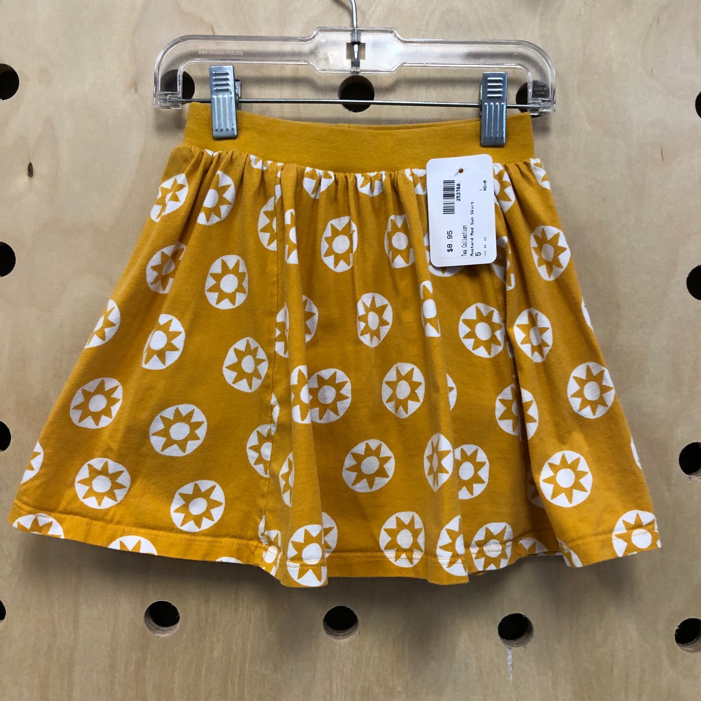 Mustard Mod Sun Skirt