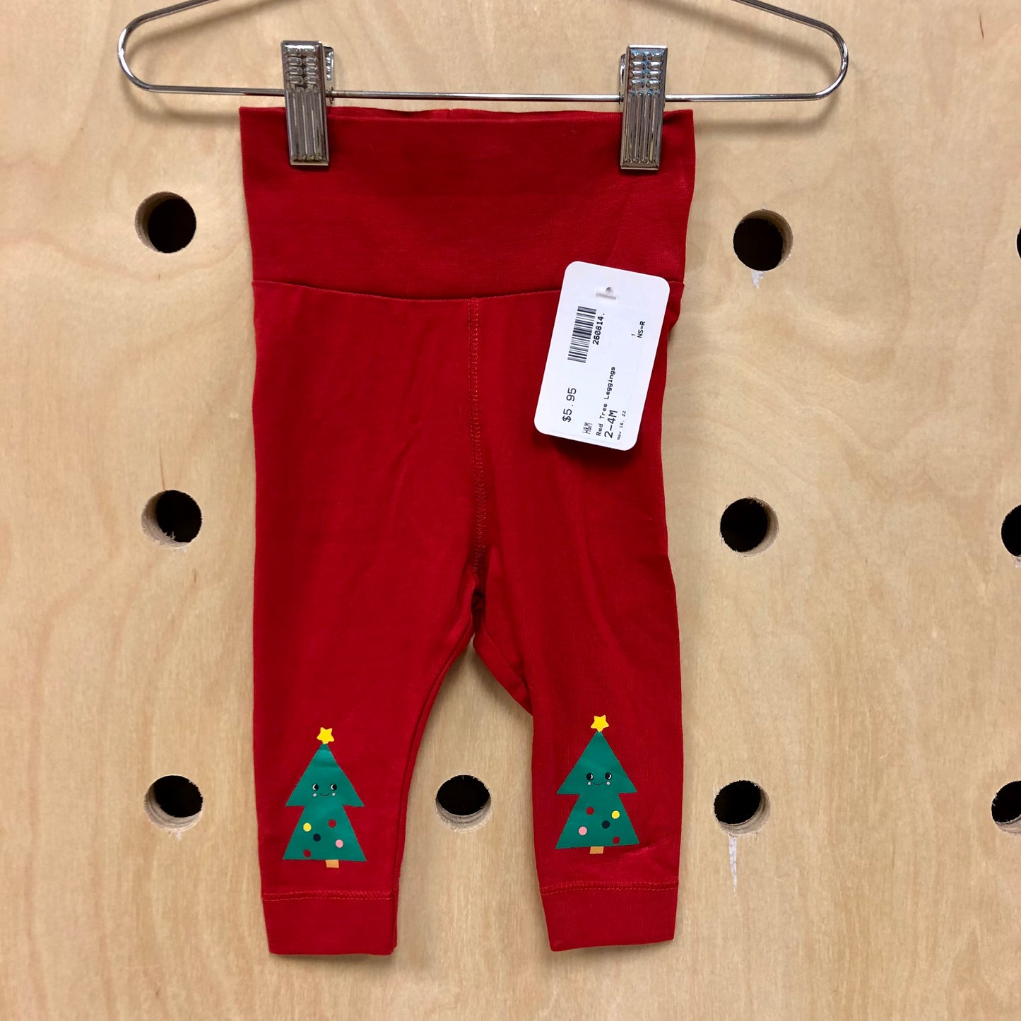 Red Tree Leggings