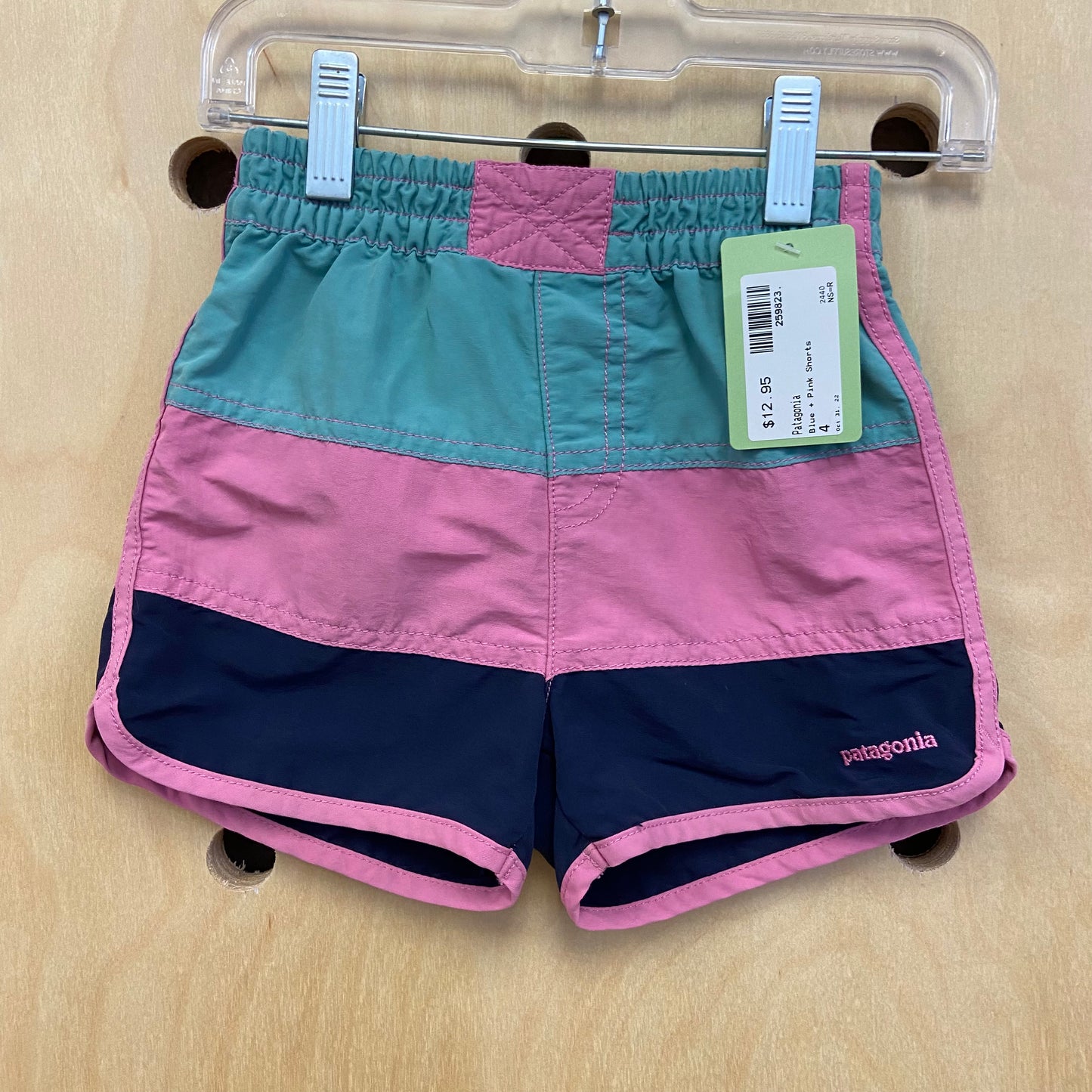 Blue + Pink Shorts