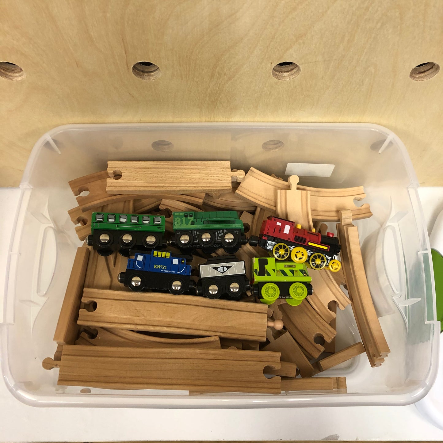 Wooden Train Set