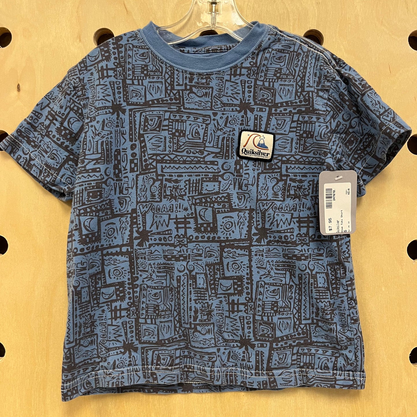 Blue Tiki Shirt