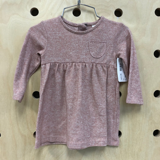Pink Knit Dress