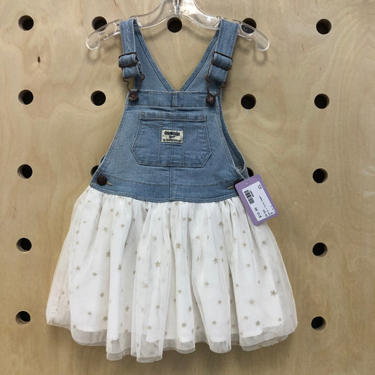 Denim + Tulle Jumper