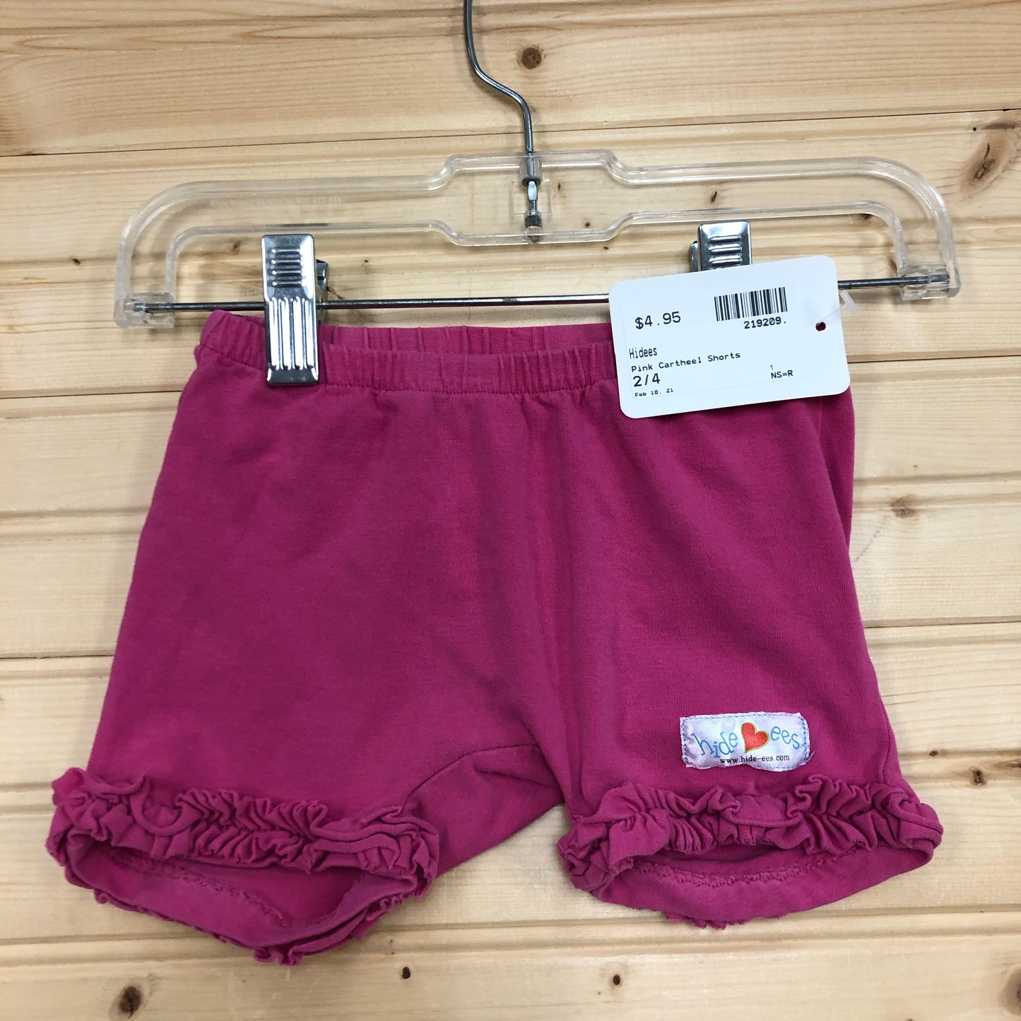 Pink Cartwheel Shorts