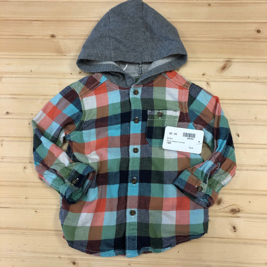 Plaid Hoodie Flannel