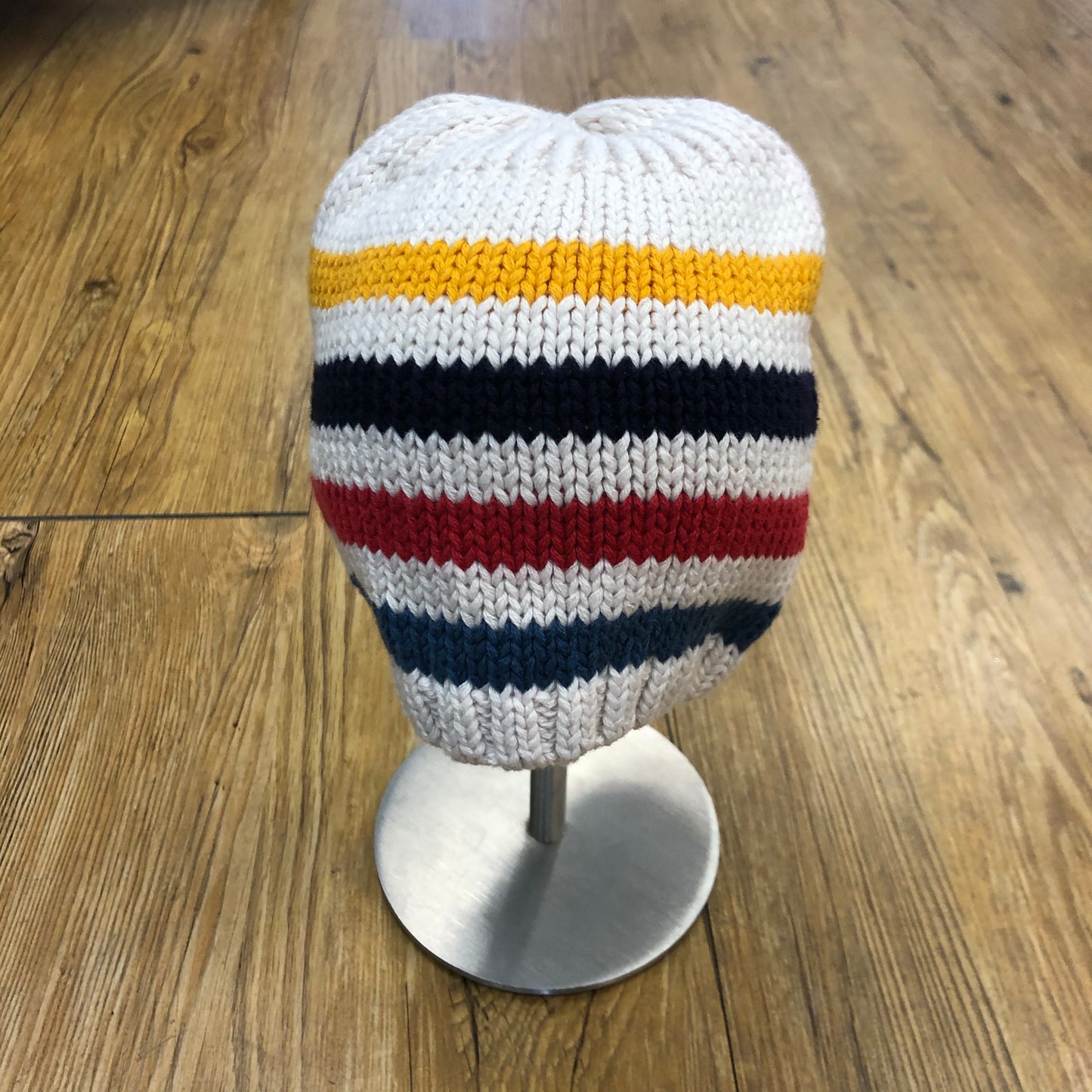 Striped Knit Beanie