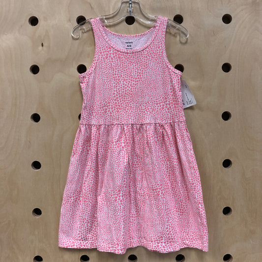 Coral Hearts Dress