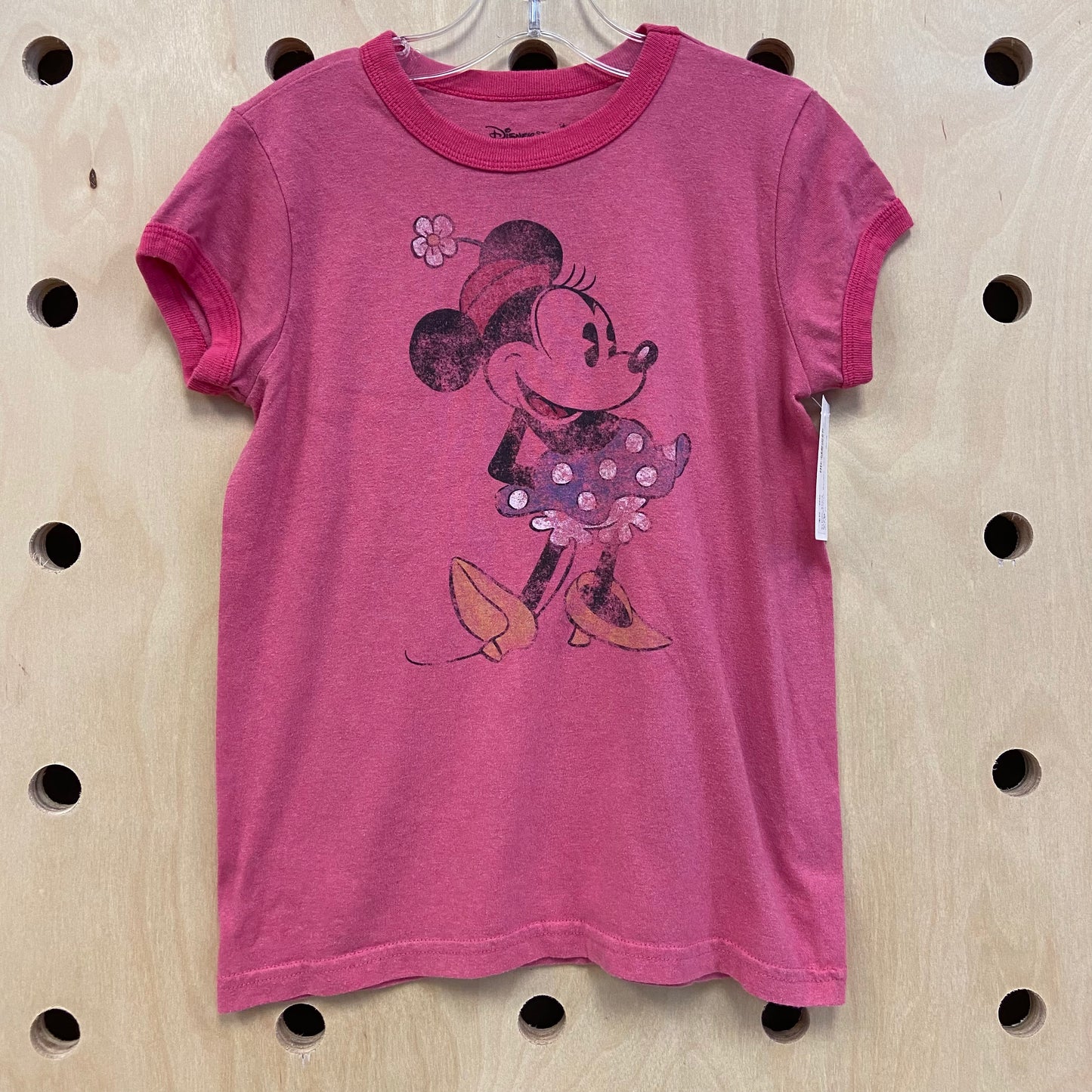 Pink Minnie Ringer Tee