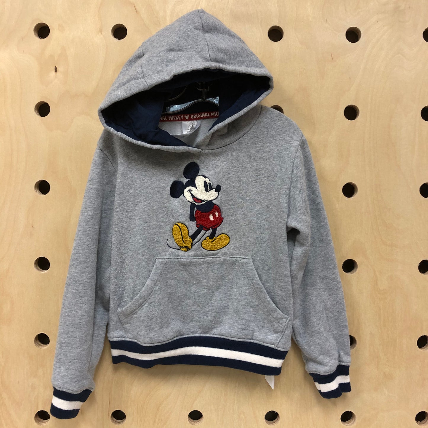 Grey Mickey Hooded Pullover