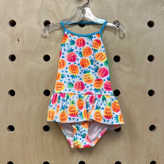 White Pineapple Swimsuit NEW!