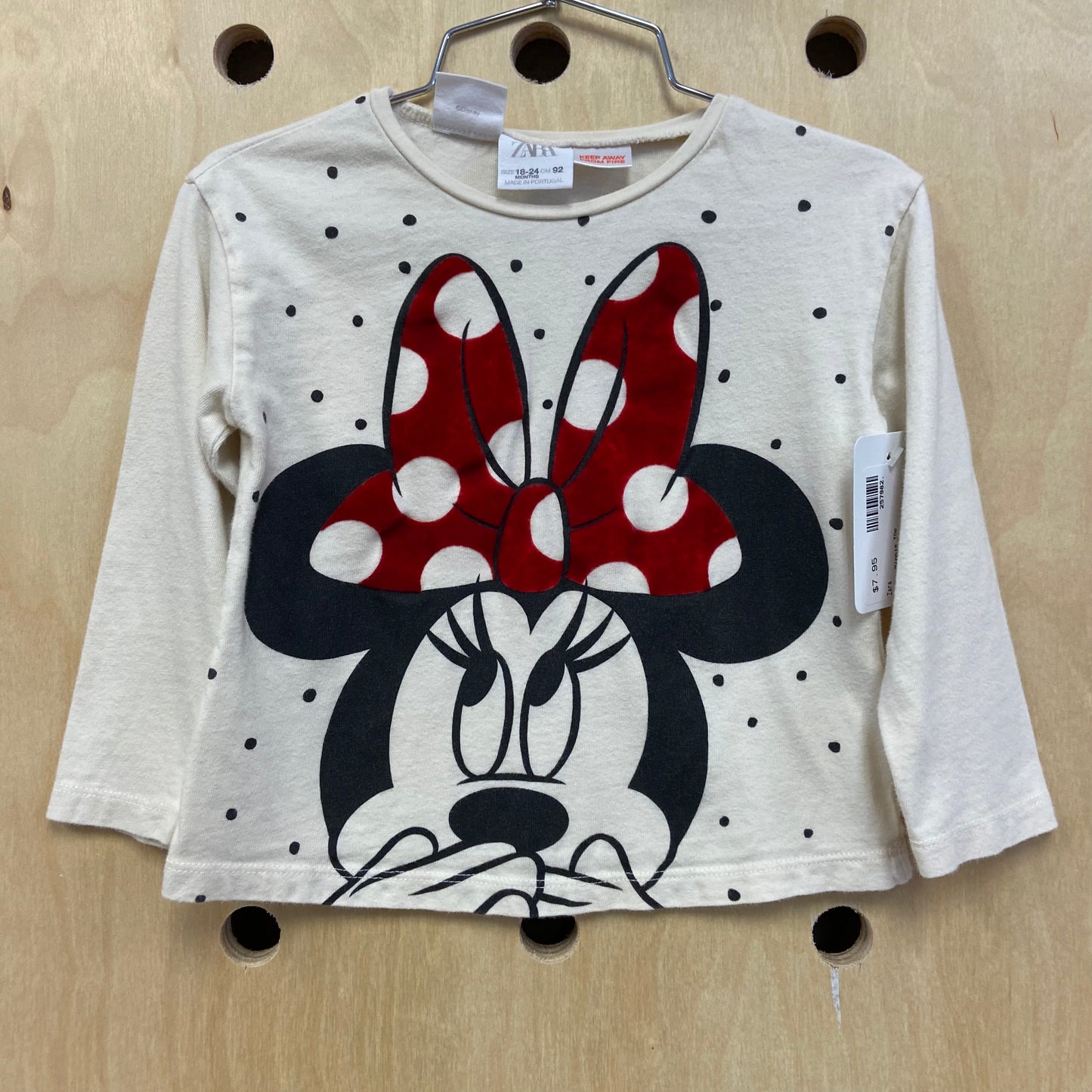 Cream Minnie TOp