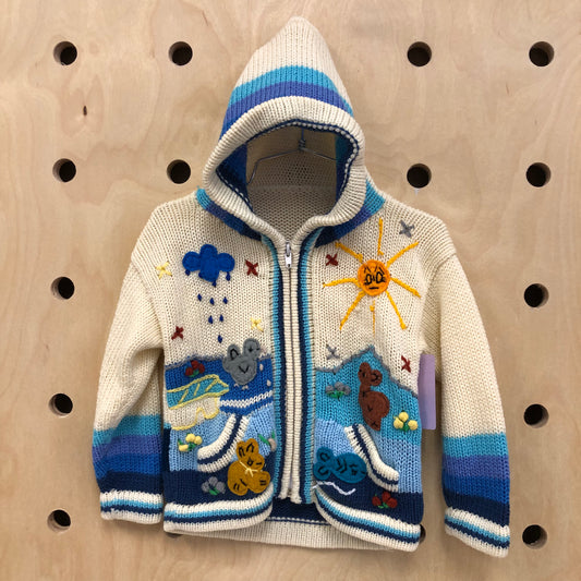 Cream Peruvian Sweater