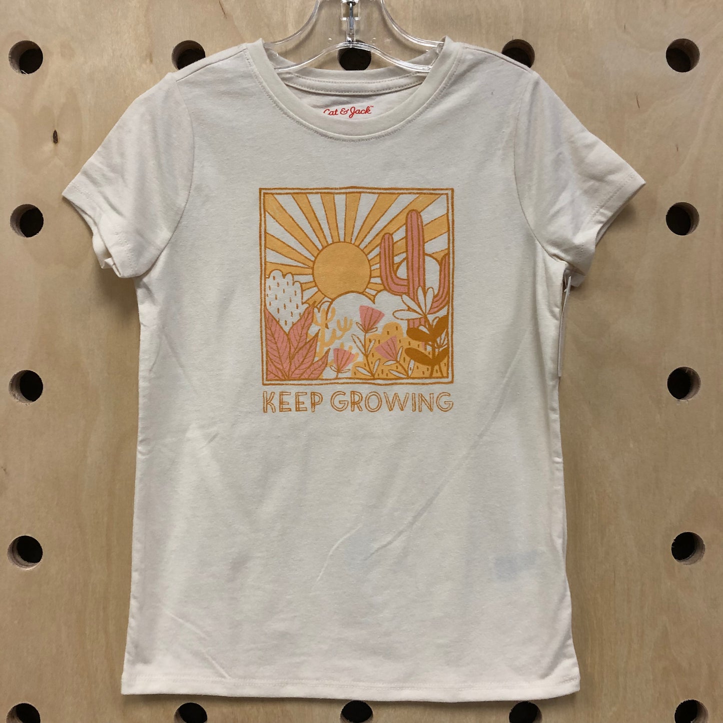 Cream Keep Growing Tee