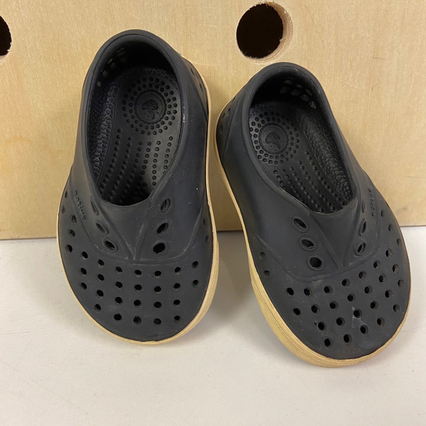 Black Miles Slip Ons