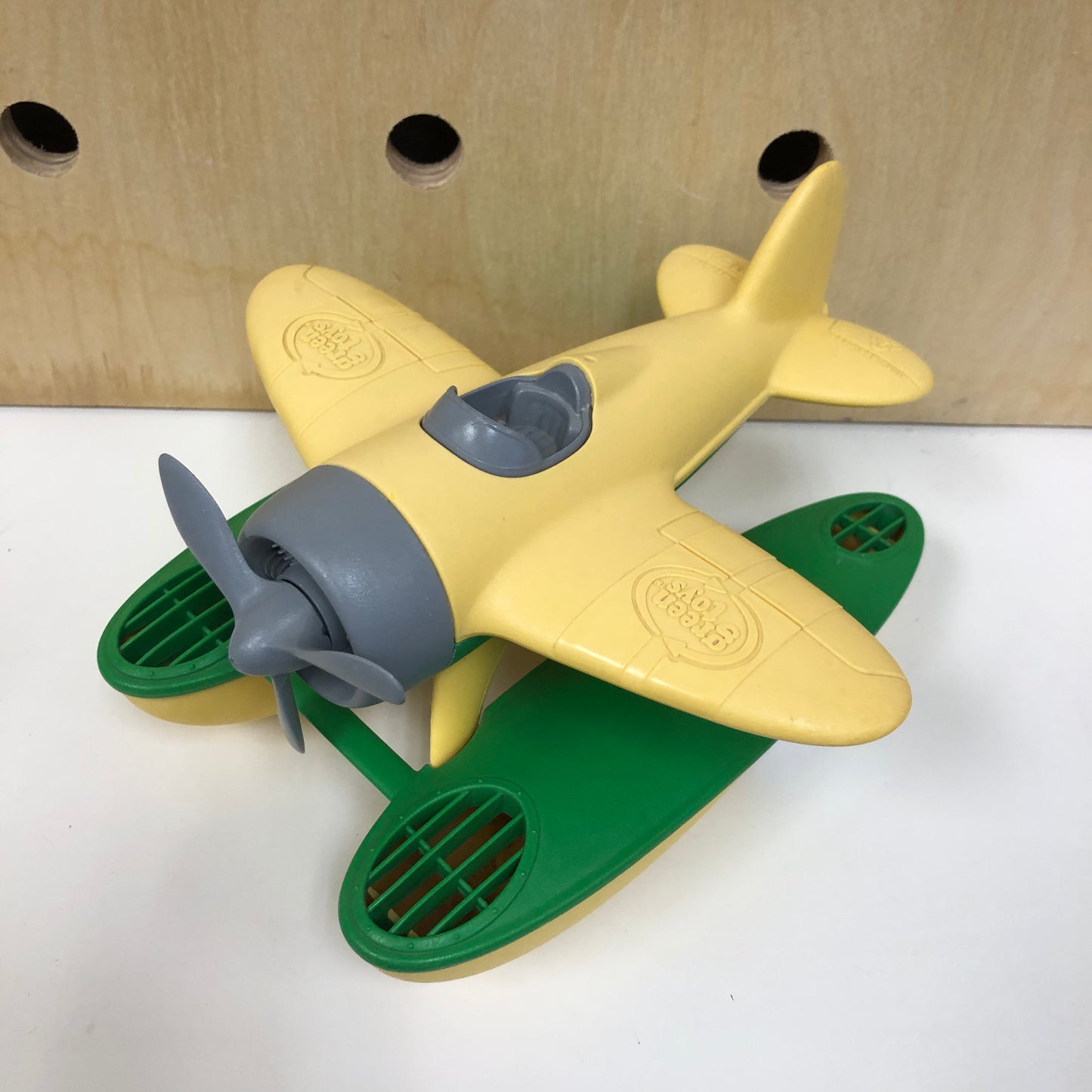 Yellow & Green Seaplane
