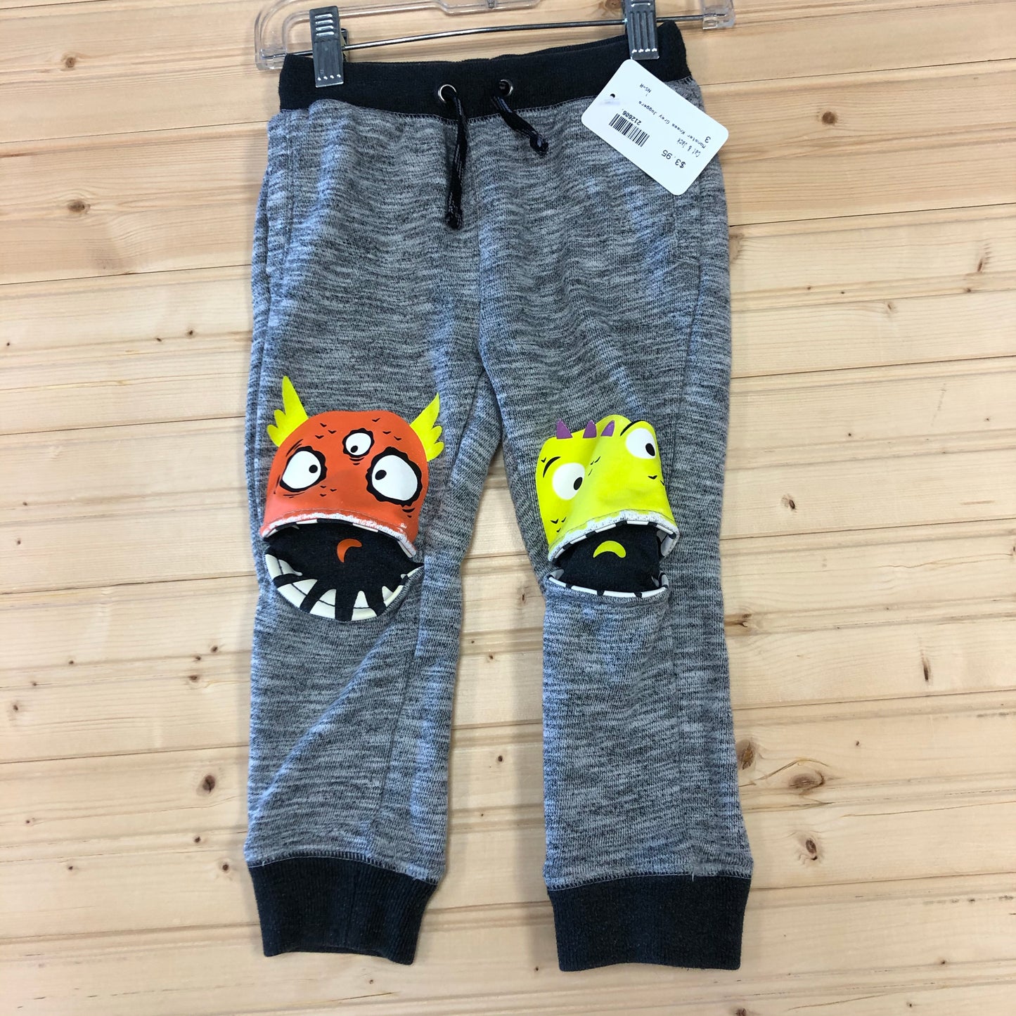 Monster Knees Grey Joggers