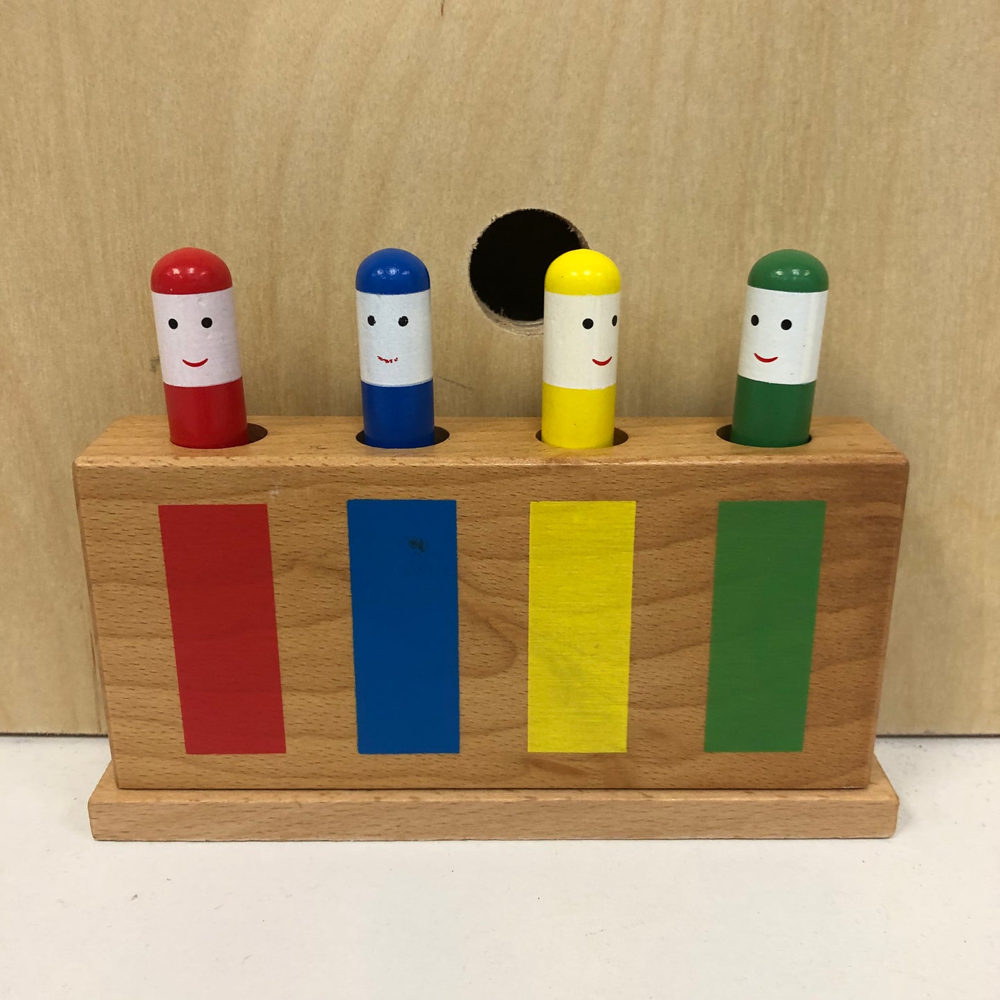 Pop-Up Wooden Toy