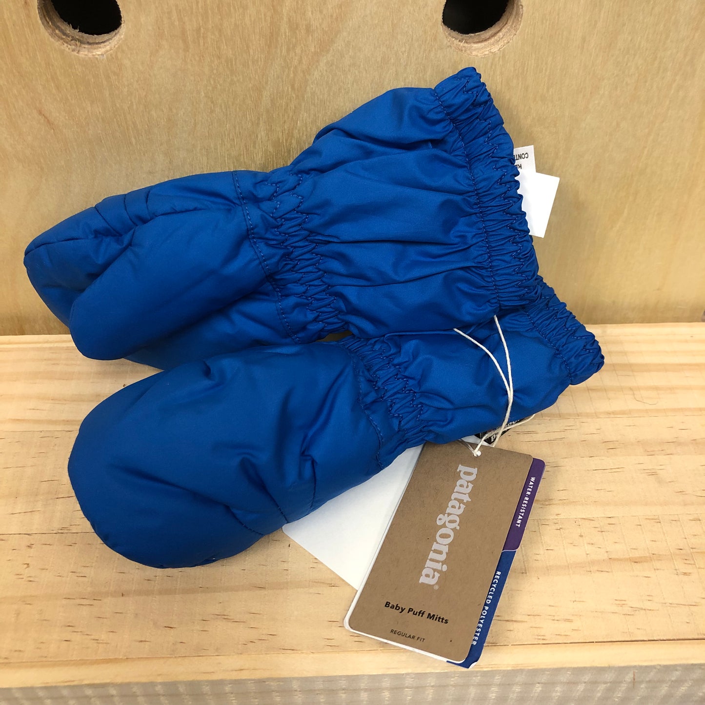 Blue Baby Puff Mitts NEW!