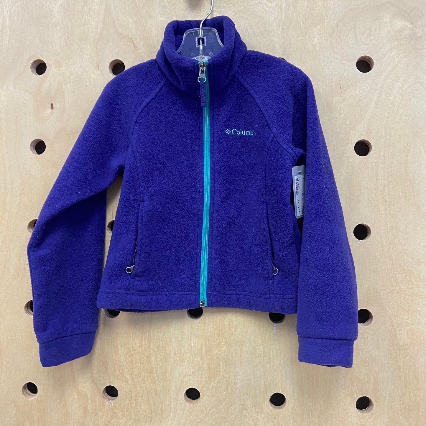 Purple Fleece Zip Up