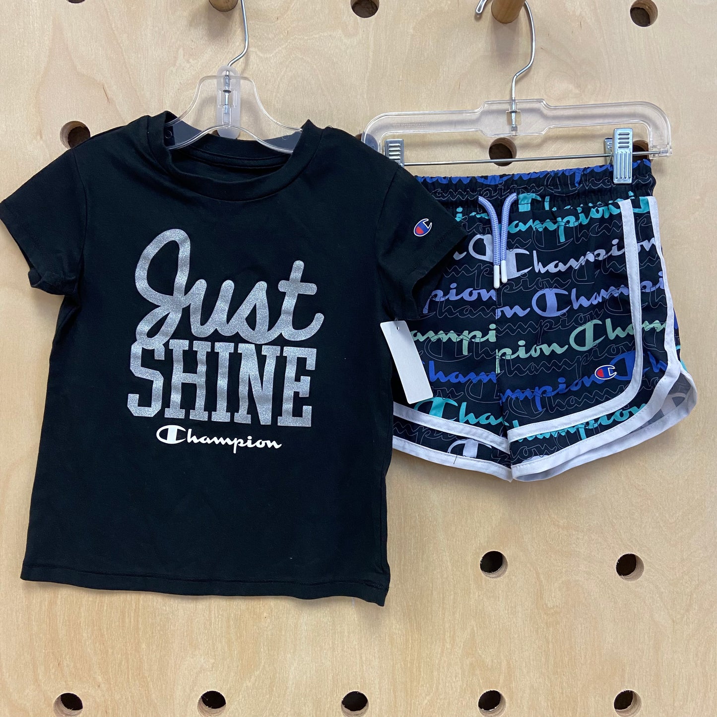 Just Shine Tee + Shorts