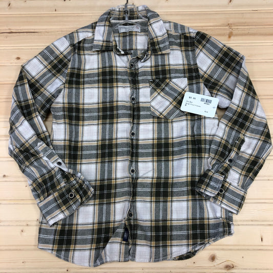 Beige Plaid Flannel