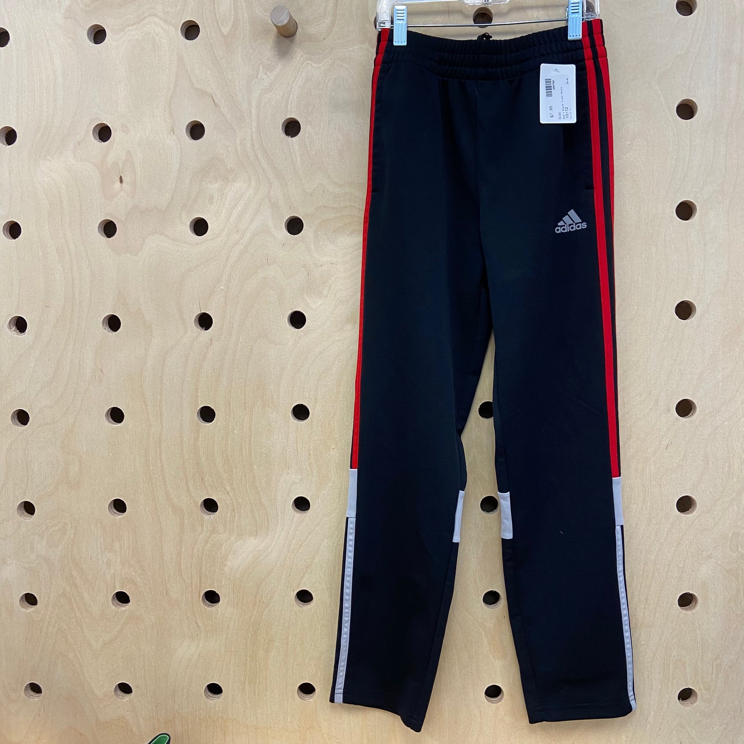 Red + Black Track Pants