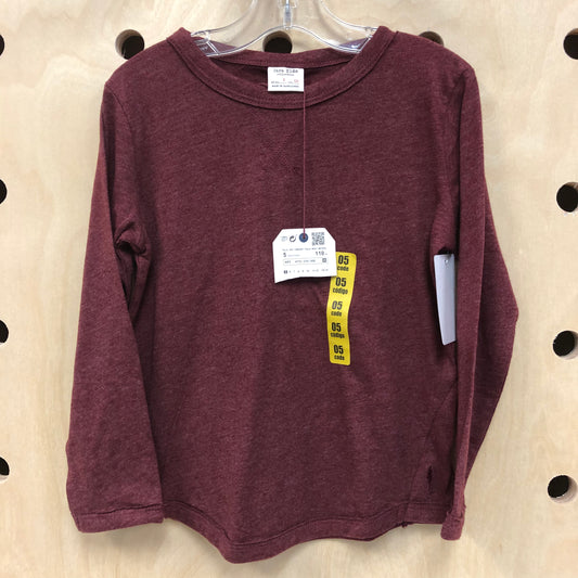 Maroon Cotton Poly Tee NEW!