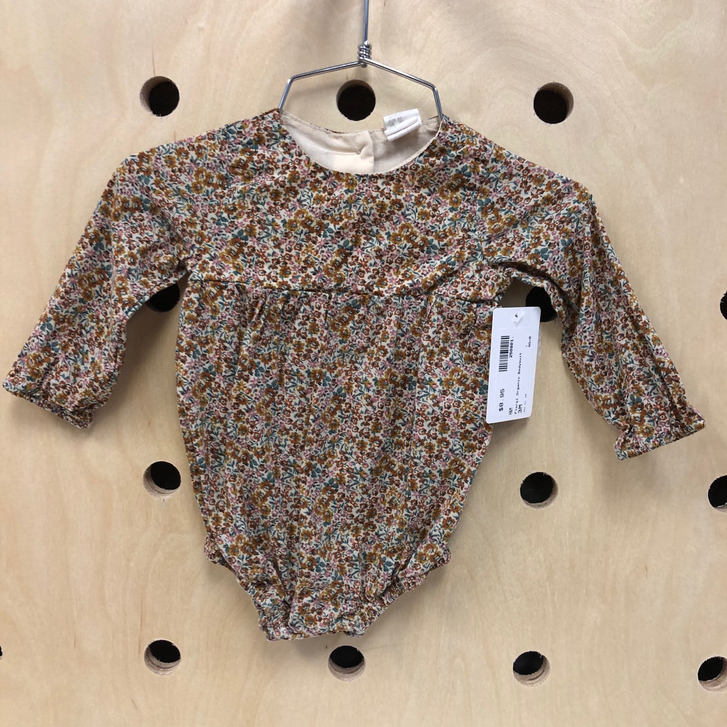 Floral Organic Bodysuit