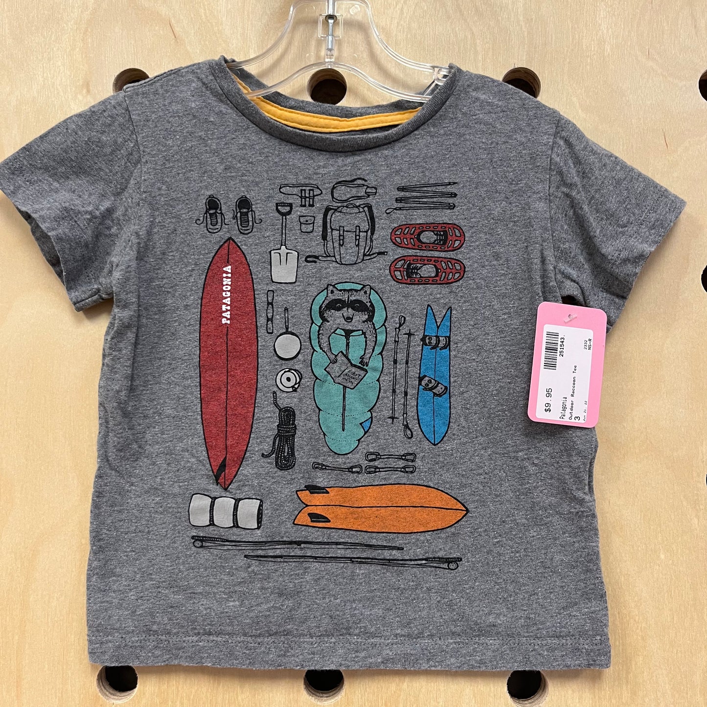 Outdoor Raccoon Tee