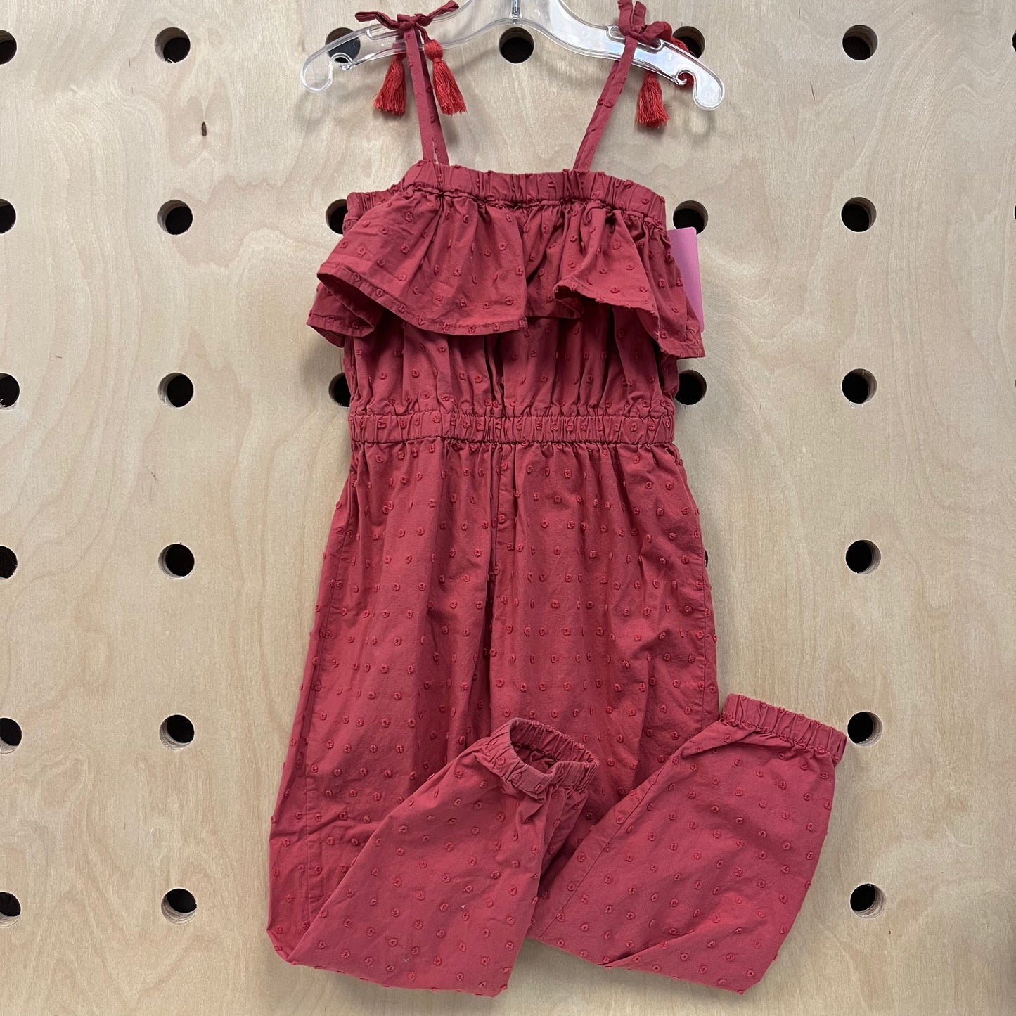 Terracotta Textured Romper
