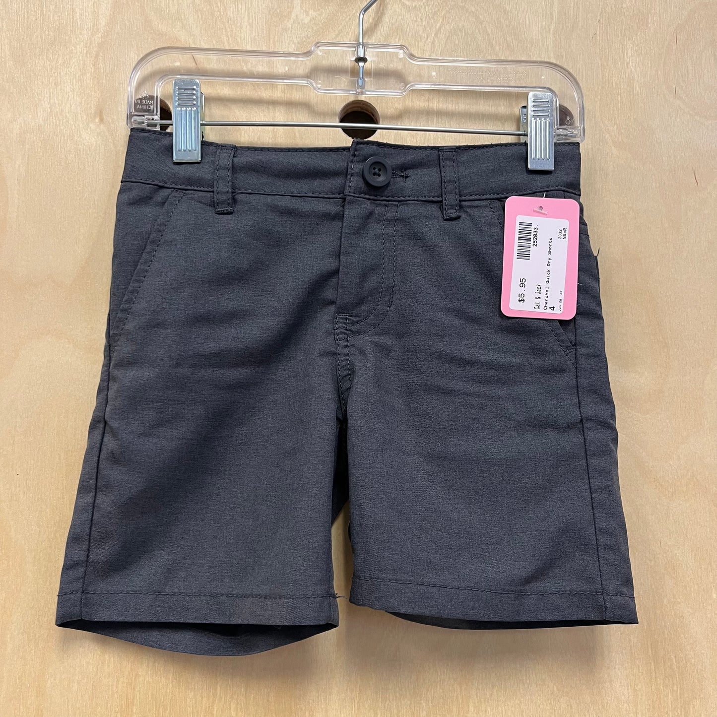 Charcoal Quick Dry Shorts