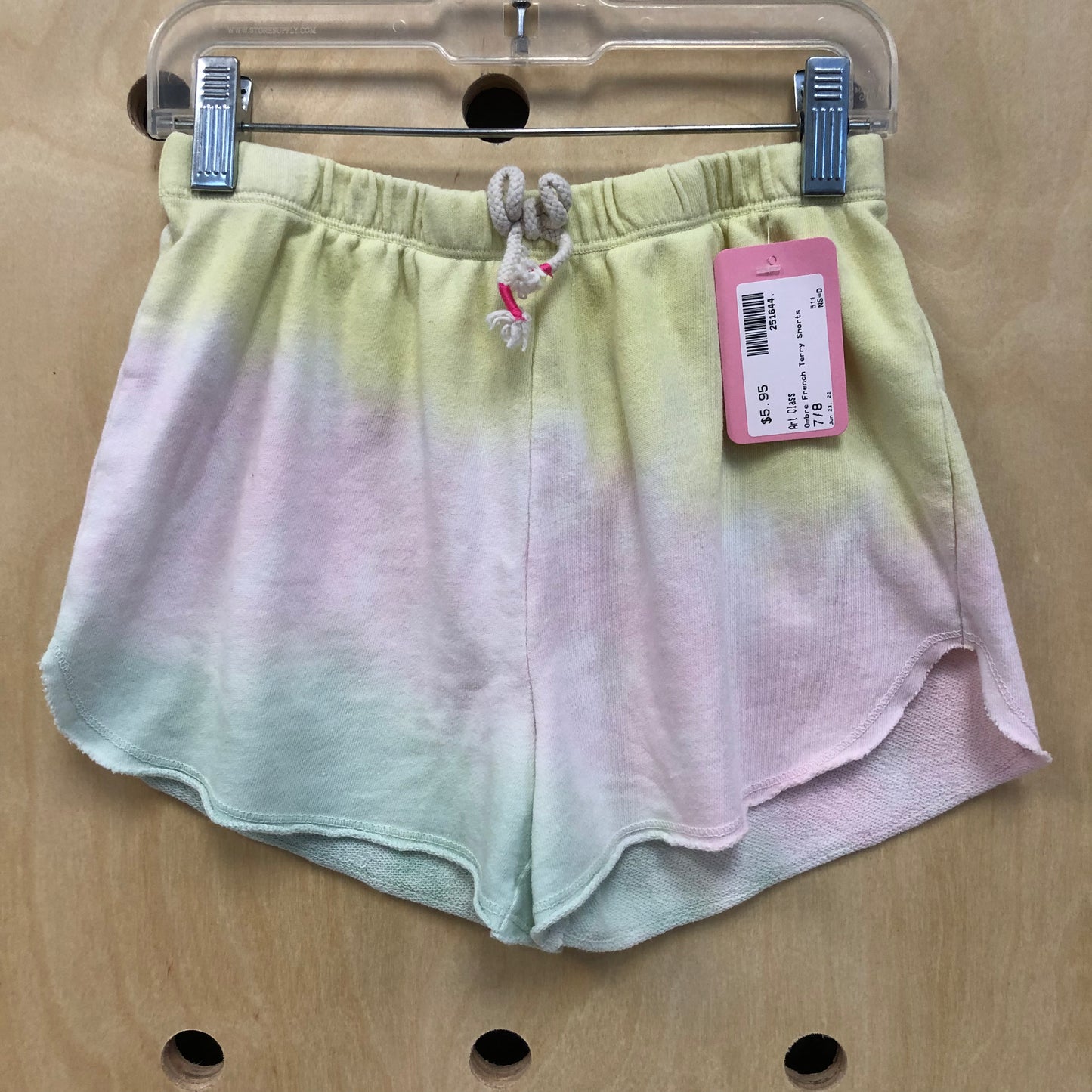 Ombre French Terry Shorts