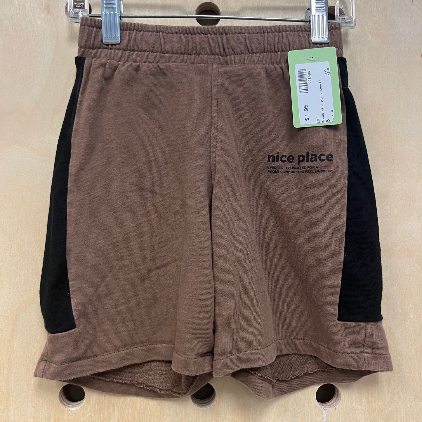 Brown Nice Place Shorts