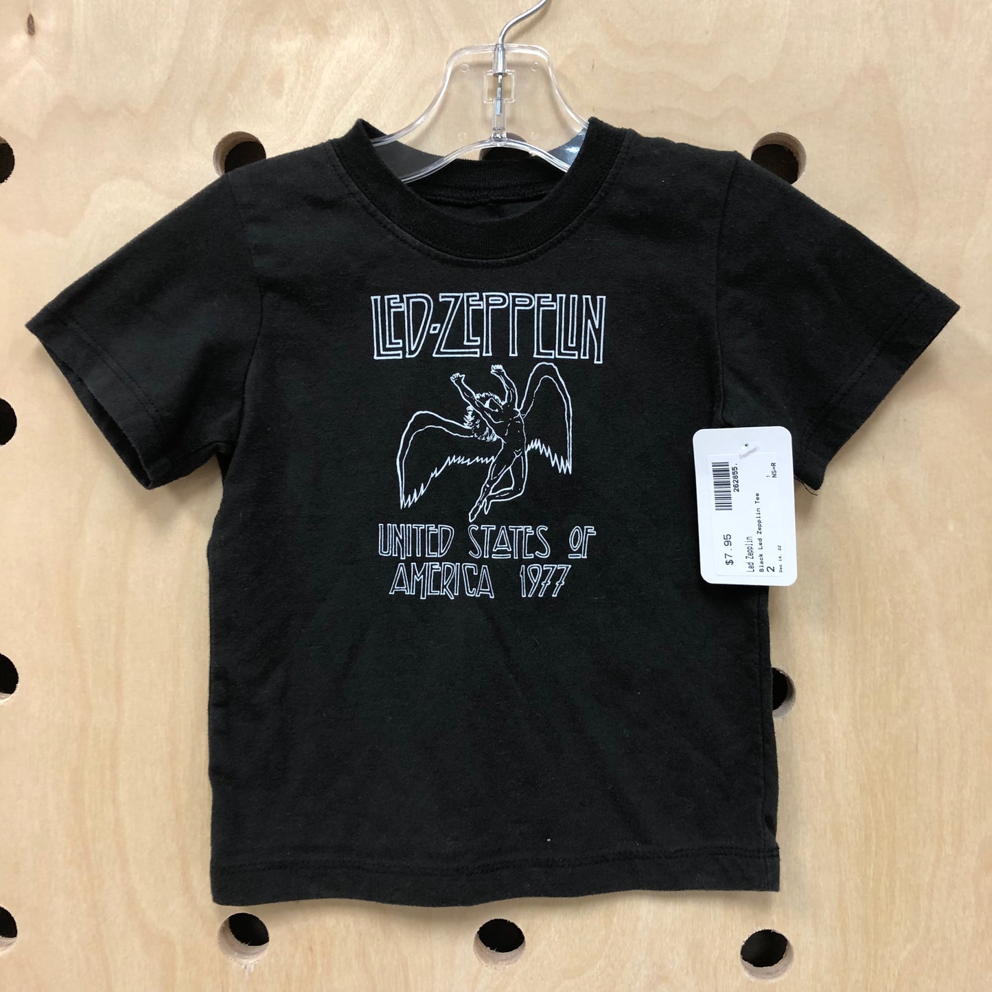 Black Led Zepplin Tee