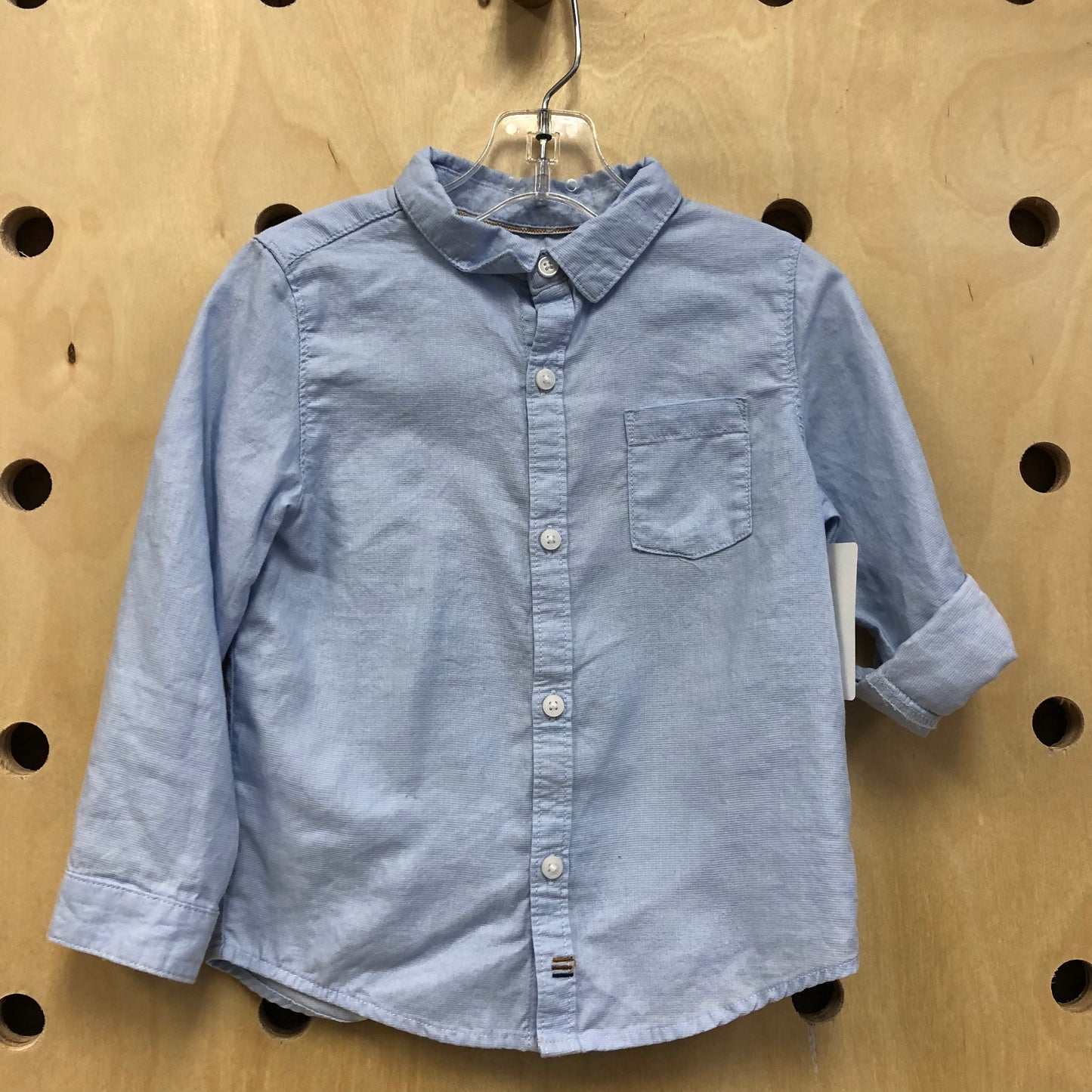 Baby Blue Button Up