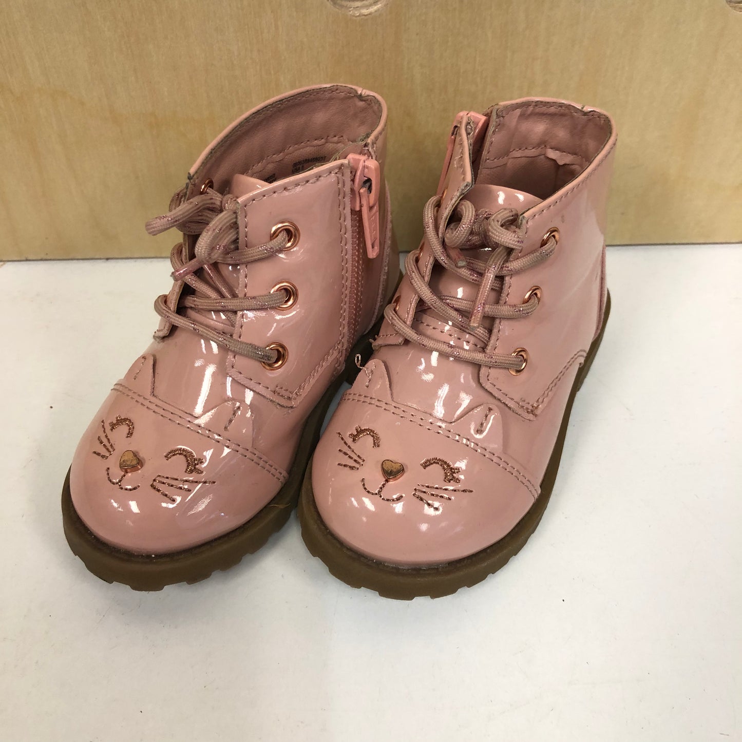 Pink Kitty Boots