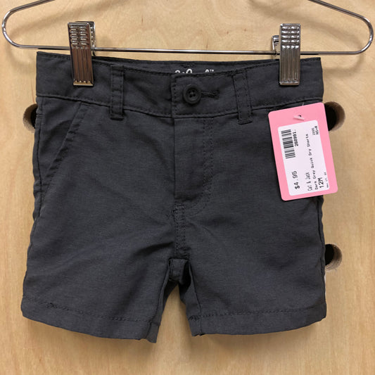 Dark Grey Quick Dry Shorts