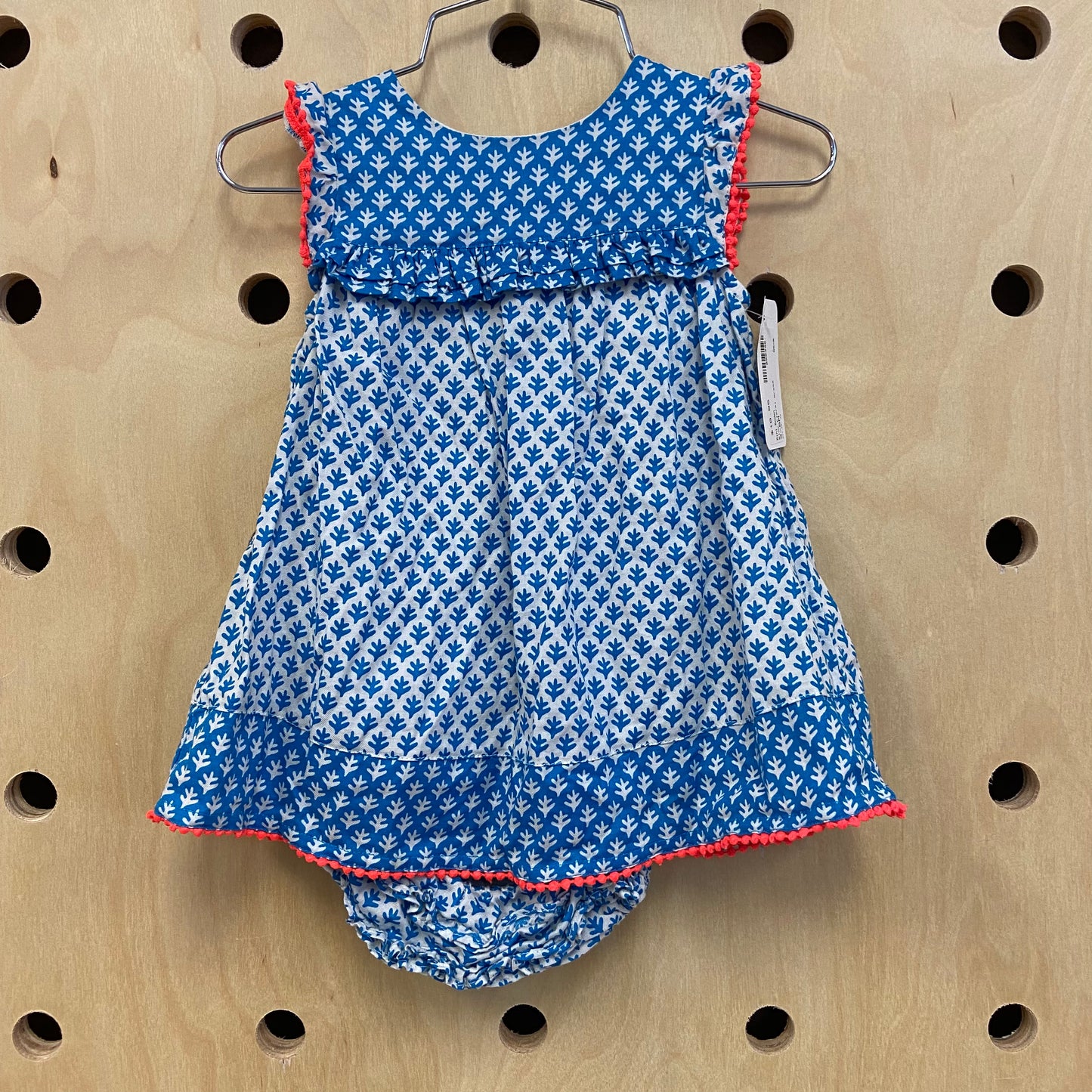 Blue Floral Dress