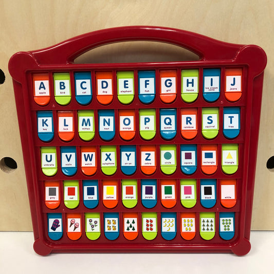 ABC, Color + Number Flip Pad