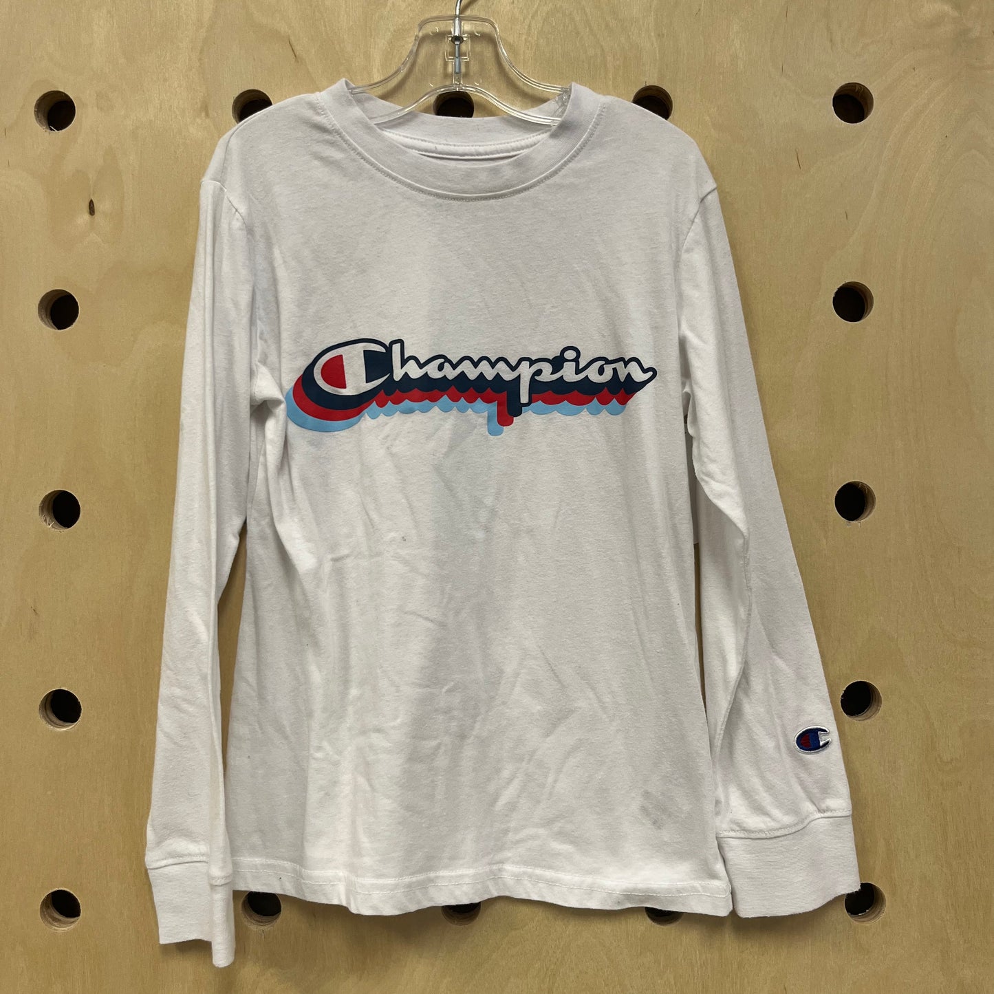 White Logo Long Sleeve