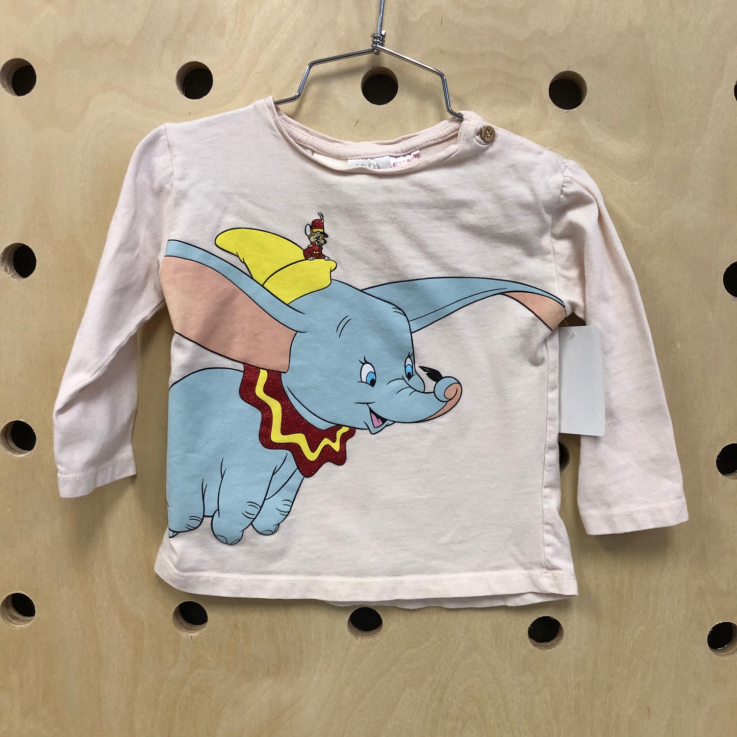 Light Pink Dumbo Top