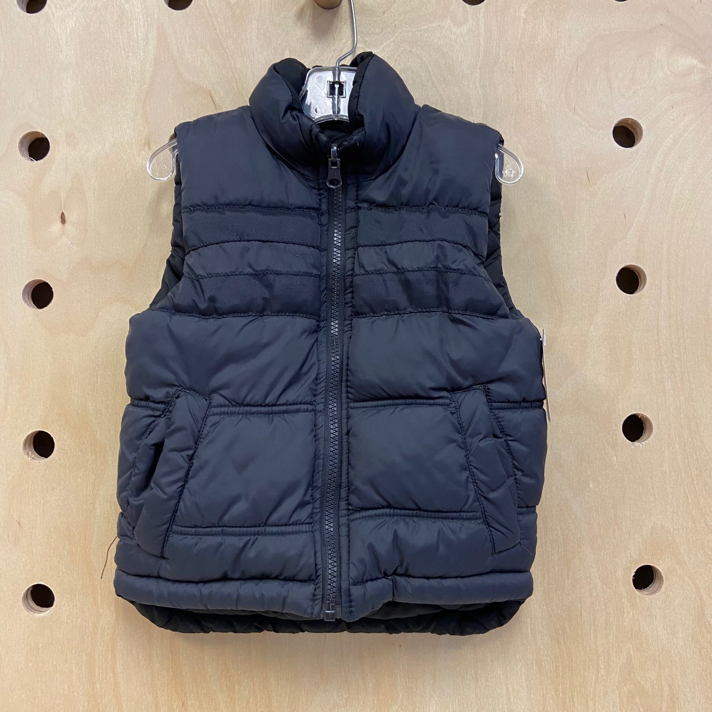 Grey Reversible Puffer Vest