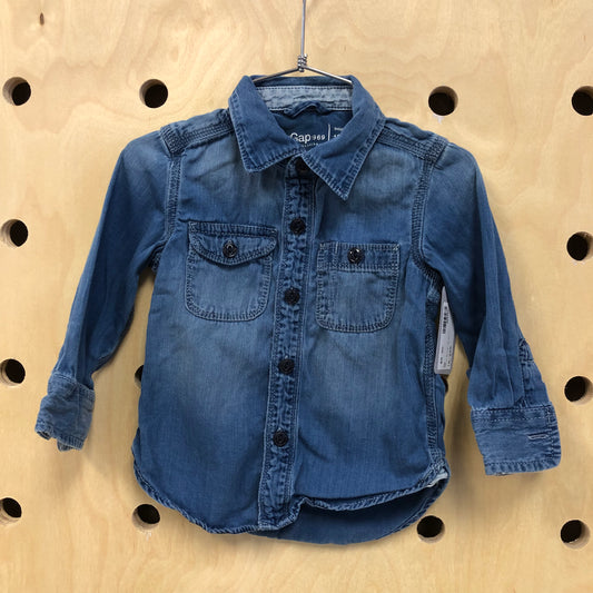 Denim Button Up Shirt